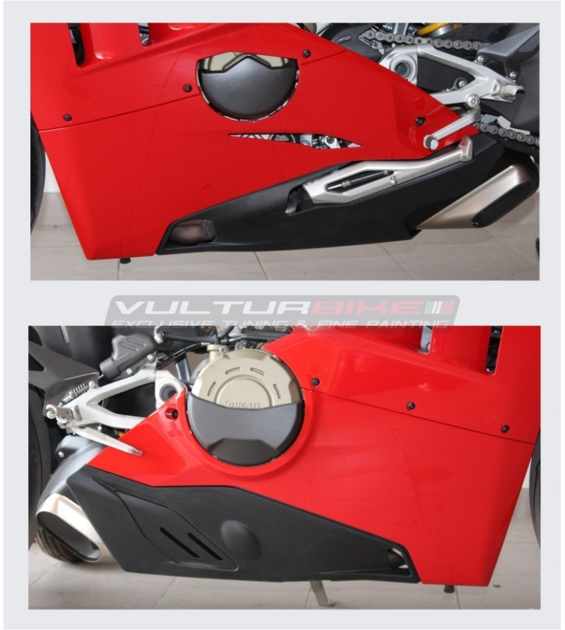 Red lower half-fairings - Ducati Panigale V4 / V4S / V4R
