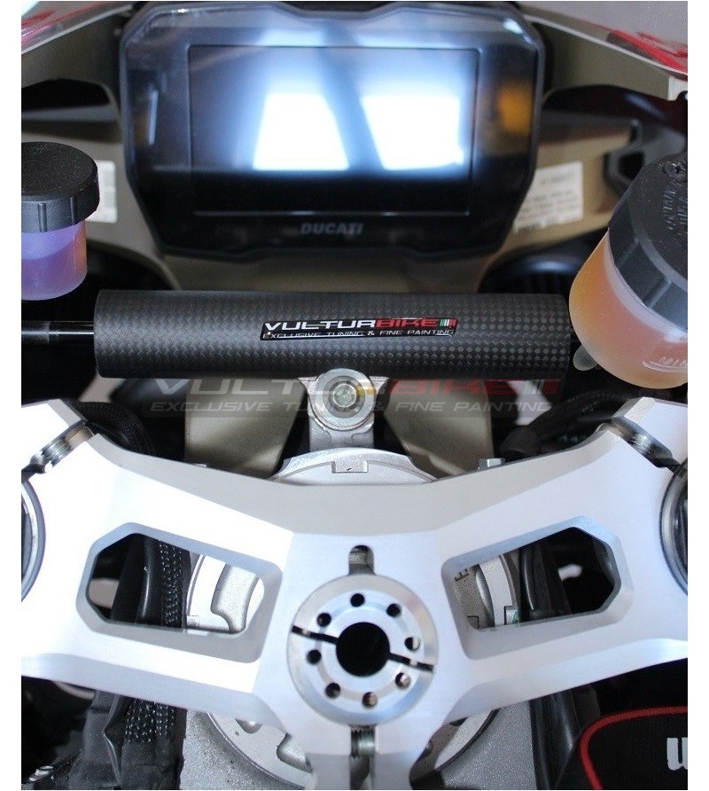 Housse d’amortisseur de direction en carbone - Ducati Panigale V2 / V4