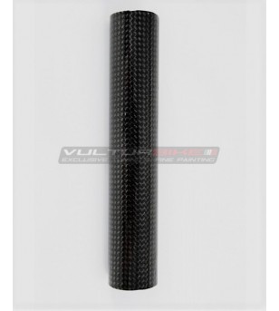 Steering damper cover in carbon fiber - Ducati Panigale V2 / V4