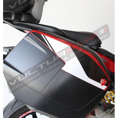 Anpassbare Aufkleber für Koffer - Ducati Multistrada 2015/19 