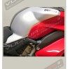 Grey black carbon custom tank cover - Ducati Panigale V4 / V4S / V4R / Streetfighter V4 