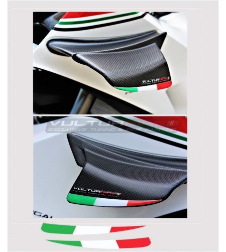 Italian tricolor flags for fins - Ducati Panigale V4 / V4s / V4R