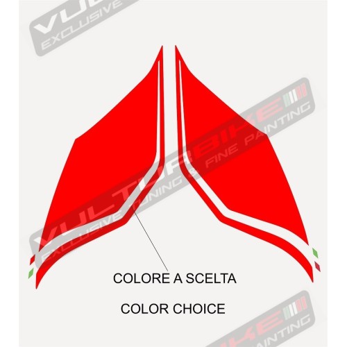 Autocollant boîte personnalisable - Ducati Panigale V4 / V4S / V4R 