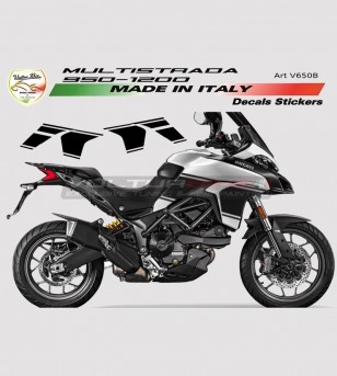 Seitenaufkleber Kit - Ducati Multistrada 950 bis 2018 / 1200 DVT