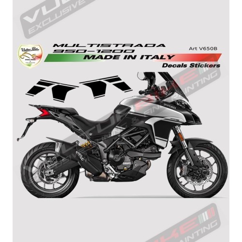 Kit de pegatinas laterales - Ducati Multistrada 950 hasta 2018 / 1200 DVT
