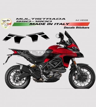 Kit d’autocollants latéraux - Ducati Multistrada 950 jusqu’à 2018 / 1200 DVT