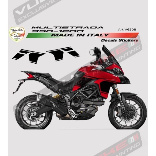 Seitenaufkleber Kit - Ducati Multistrada 950 bis 2018 / 1200 DVT