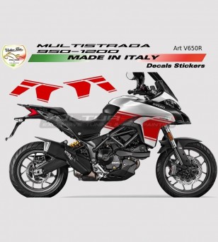 Side Stickers Kit - Ducati Multistrada 950 until 2018 / 1200 DVT