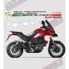 Kit d’autocollants latéraux - Ducati Multistrada 950 jusqu’à 2018 / 1200 DVT