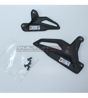 Carbon heel guards - Ducati Panigale V4 / V4S / V4R / Streetfighter V4