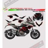 Stickers kit brand new design r/b - Ducati Multistrada 1200 2015/17 