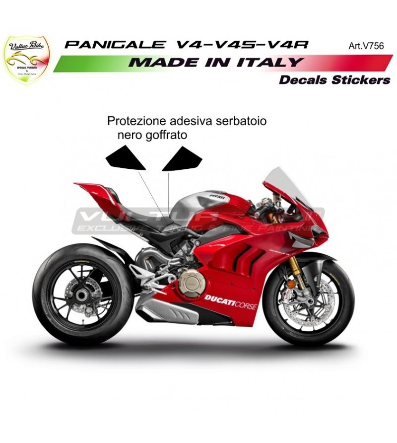 Protections pour la zone du réservoir - Ducati Panigale V4 / V4S / V4R
