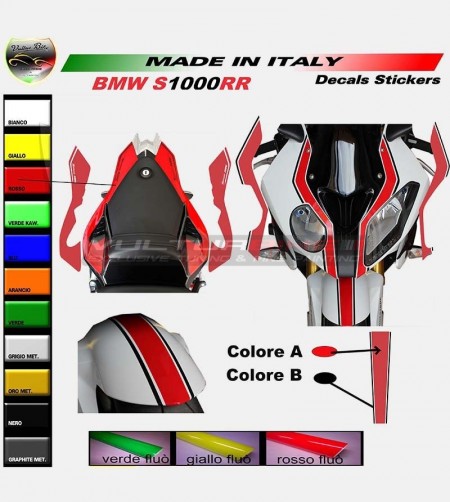 Kit completo adesivi personalizzabili - Bmw s1000RR 