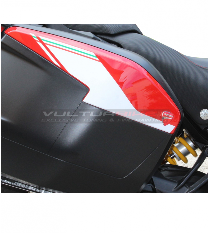 Stickers for side case covers - Ducati Multistrada 950 / 1200 / 1260