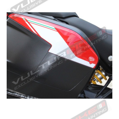 Pegatinas para fundas laterales de maleta - Ducati Multistrada 950 / 1200 / 1260 