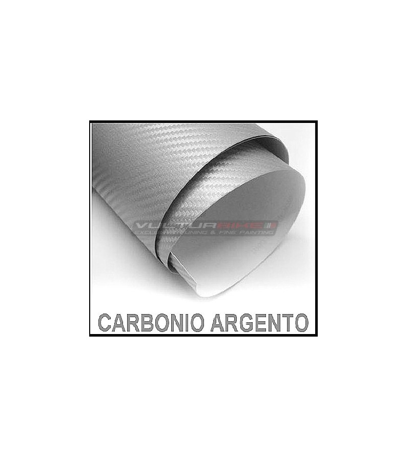 Adhesive film for carbon wrapping silver