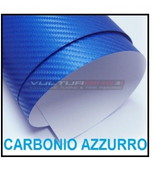 Película adhesiva para carbono wrapping azul cielo