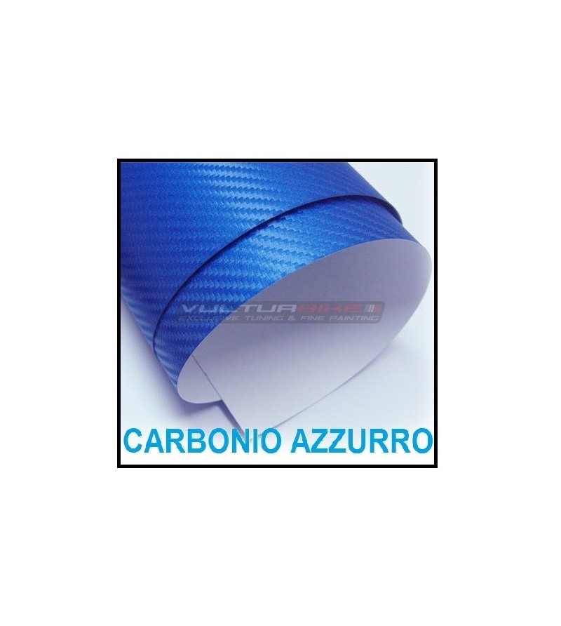 Adhesive wrapping film blue carbon