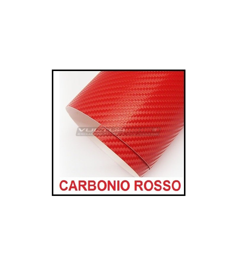 Adhesive wrapping film red carbon