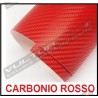 Film adhésif pour wrapping carbone rouge 