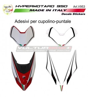 Adesivi per cupolino e puntale design personalizzato 2019 - Ducati Hypermotard 950