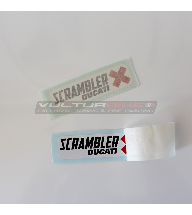 Stickers logo Scrambler Ducati