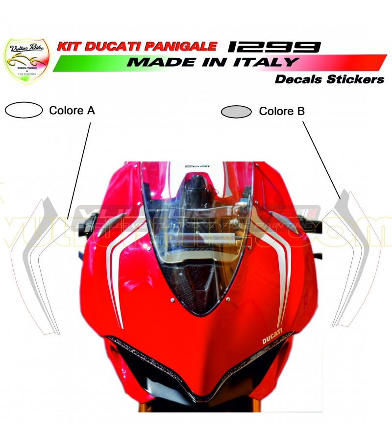 Autocollants personnalisables bulle - Ducati Panigale 959/1299