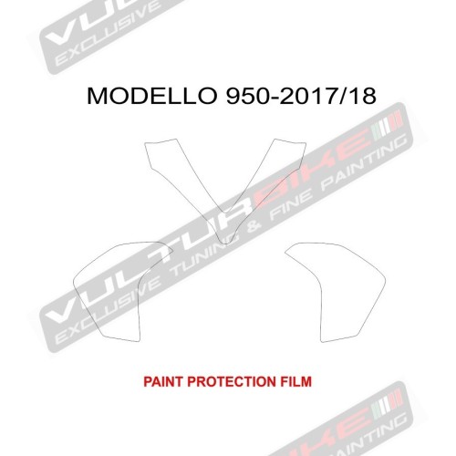 Película protectora PPF - Ducati Multistrada 
