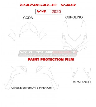 Pellicola protettiva PPF autorigenerante - Ducati Panigale V4 / V4S / V4R / V2