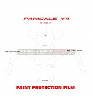 Film protecteur PPF auto-cicatrisant - Ducati Panigale V4 / V4S / V4R / V2