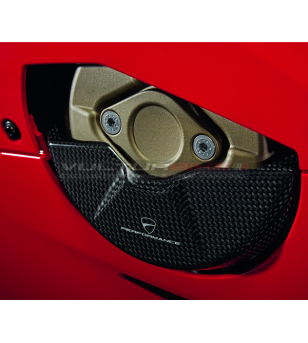 Protection carbone pour manivelle alternator originale - Ducati V4 / V4S 2020 / Streetfighter V4