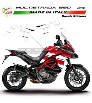 Side fairings stickers - Ducati Multistrada 950