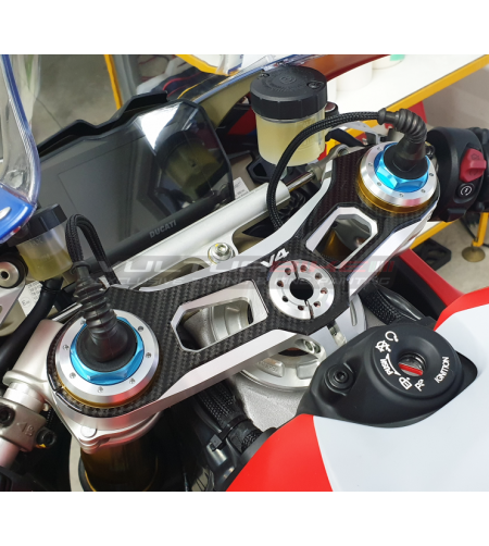 Steering plate protector - Ducati Panigale V4 / V4S / V4R