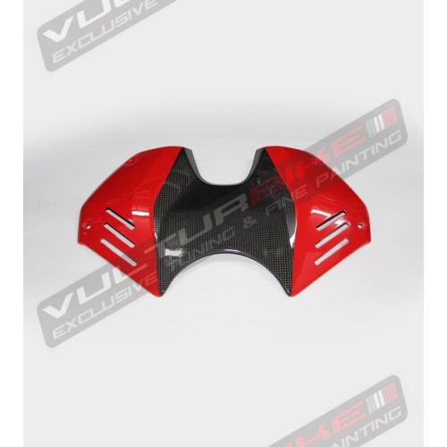 Couvercle de batterie en carbone de conception personnalisée - Ducati Panigale V4 / V4S / V4R 