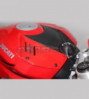 Couvercle de batterie en carbone de conception personnalisée - Ducati Panigale V4 / V4S / V4R