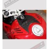 Custom design carbon battery cover - Ducati Panigale V4 / V4S / V4R 