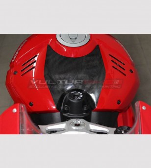 Cubierta de batería de carbono de diseño personalizado - Ducati Panigale V4 / V4S / V4R