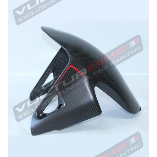 Parafango anteriore personalizzato in carbonio - Ducati Panigale V4 / V4S / V4R / V2 2020 / Streetfighter V4 / V2