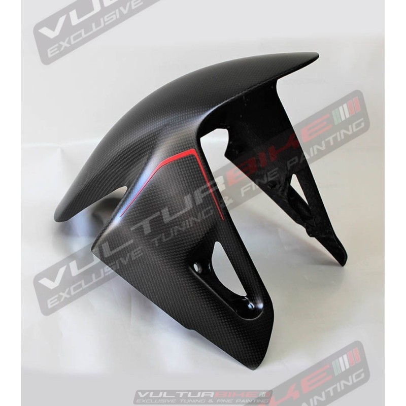 Garde-boue Avant Fibre De Carbone Pour Yamaha YZF-R1 (2002-2008) Et R6 2005 - Pièce De Rechange Légère Et Durable