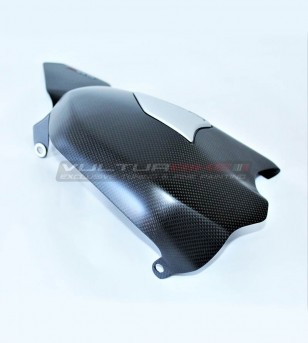 Custom Carbon swingarm cover with slider - Ducati Panigale V4 / V4S / V4R