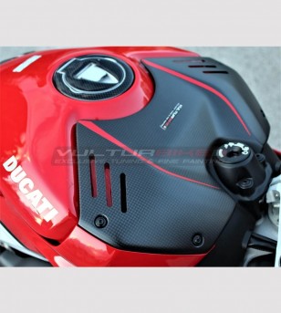 Cover serbatoio personalizzato in carbonio - Ducati Panigale V4 / V4S / V4R