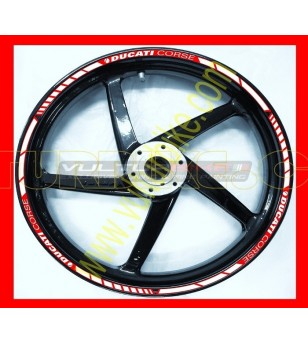 Wheels adhesive profiles  Ducati Corse