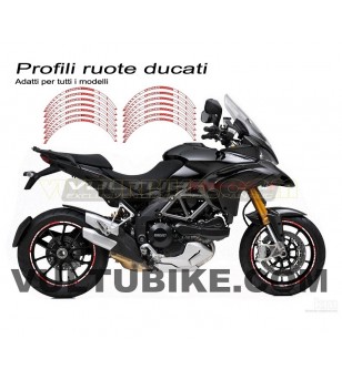 Wheels adhesive profiles  Ducati Corse