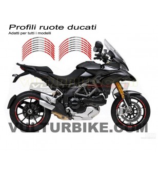 Profili adesivi ruote Ducati Corse