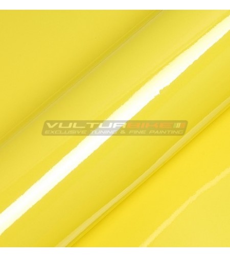 Yellow wrapping adhesive film