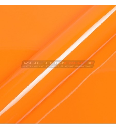 Adhesive wrapping film orange