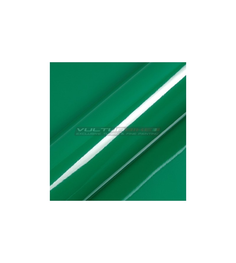 Adhesive wrapping film emerald green