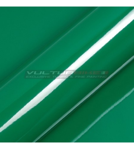 Adhesive wrapping film emerald green