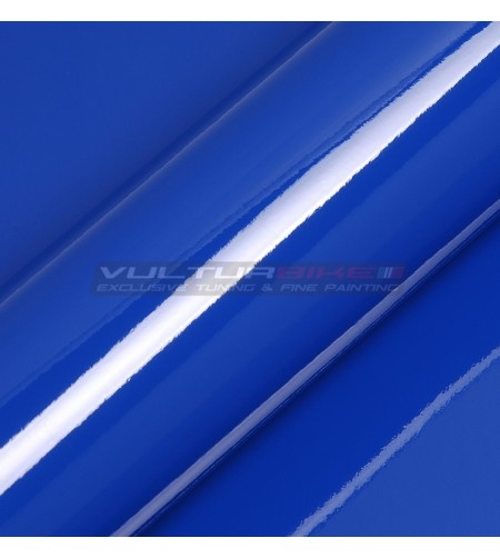 Blue wrapping adhesive film