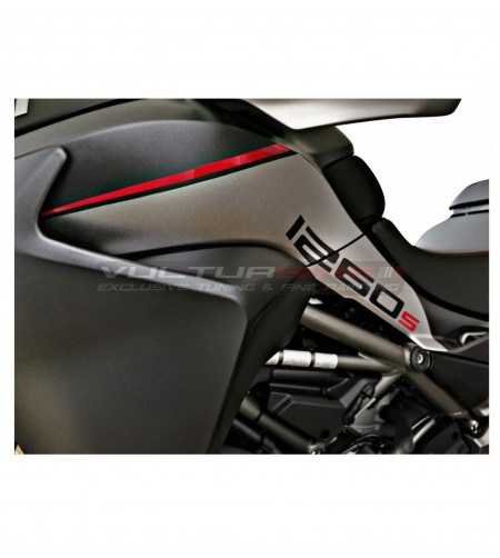 Autocollants pour les côtés latéraux - Ducati Multistrada 950 / 950 S / 1200 / 1200 S / 1260 / 1260 S 